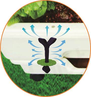 자동급수기능 방부목재화분 3호 (850x575x540mm)