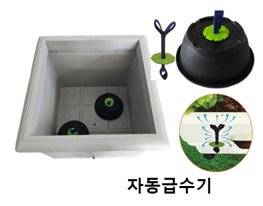 자동급수기능 정시각화분 1호 (530x530x465mm)